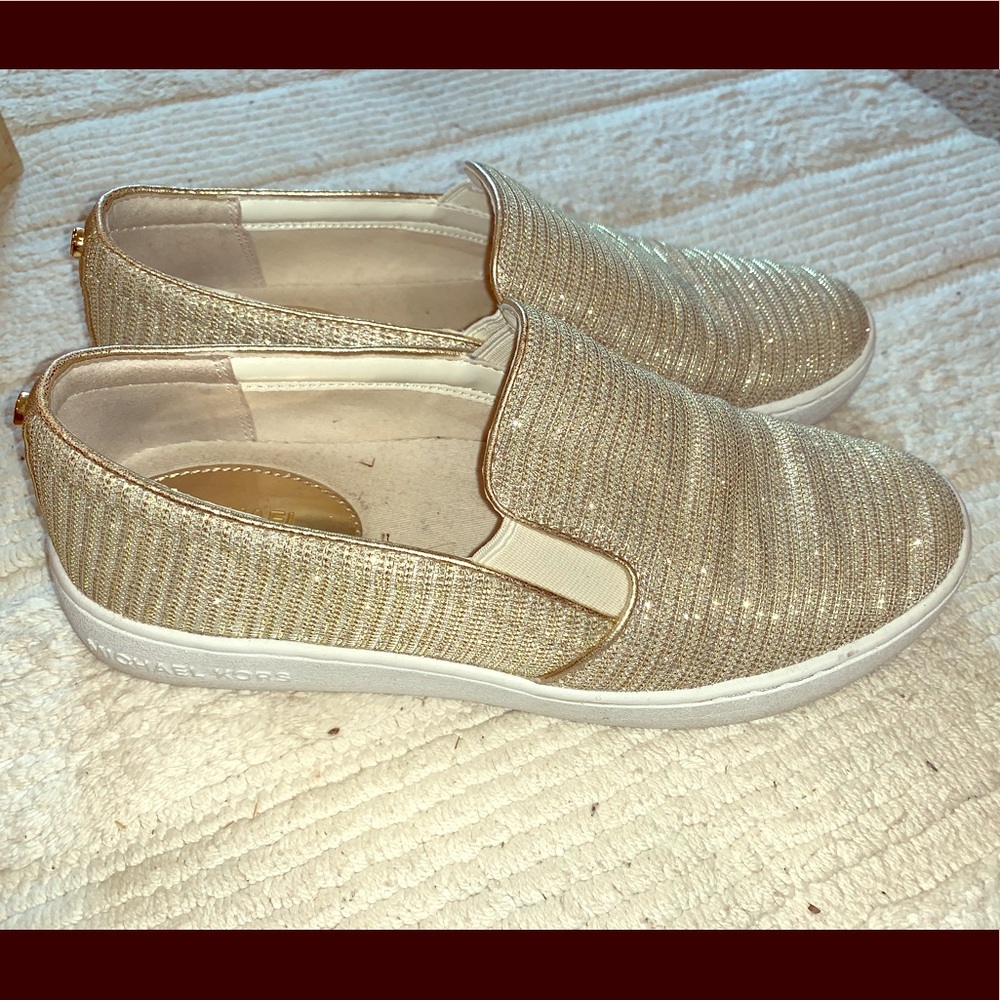 MK Gold Sneakers